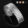 Elastic Stainless Steel Watch Straps 22mm for Seiko for Huawei for Omega Stretch Elastic Metal Watch Band for Men Women Bracelet