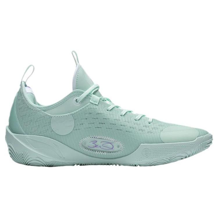 New LiNing Wade 808 2 Anti Slip And Wear Resistant Breathable Low Top Basketball Shoes Men's Green ABPS037-10
