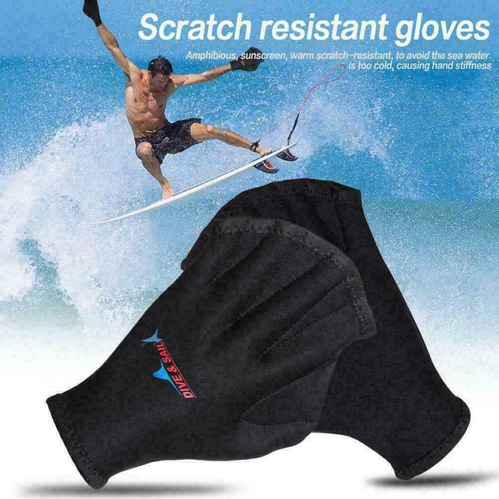 Buy Unisex Swimming Surfing bed Gloves Neoprene Training CL Paddle