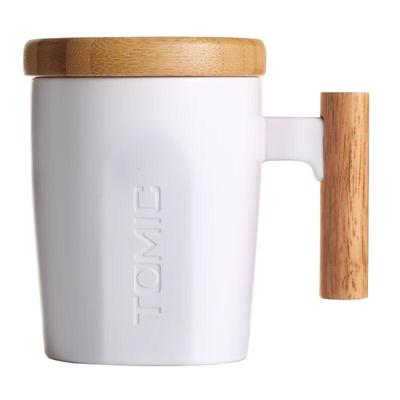 TOMIC Ceramic Mug with Lid