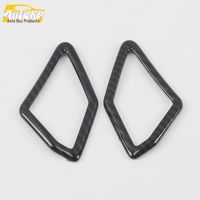 Tange A-Pillar Speaker Cover Bright Ring Decorative Frame Sticker for 18 Models