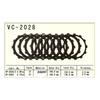 9PC Motorcycle Friction Clutch Disc Plates For Yamaha XT1200Z XTZ1200 12-18 FJR1300 03-19 XVS1300 V Star 1300 11-19
