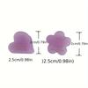 2pcs/set Cute Mini Acetate Heart Flower Geometric Hair Claw Plain Color Small Shark Clip Side Pins Women Hair Accessories