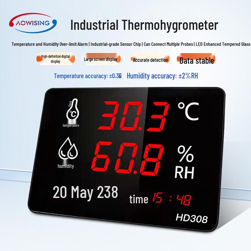 Industrial Digital Temperature and Humidity Meter