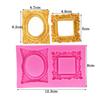 Big Square Frame Silicone Mold Fondant Cake Decorating Tool Sugarcraft Chocolate Gumpaste Mold Baking Tools