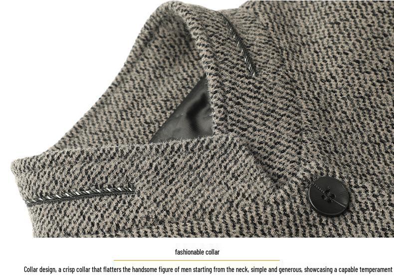 Men's Stand Collar Jacket - 2024 Autumn/Winter Fashion: Casual, Trendy, Versatile Business Outerwear