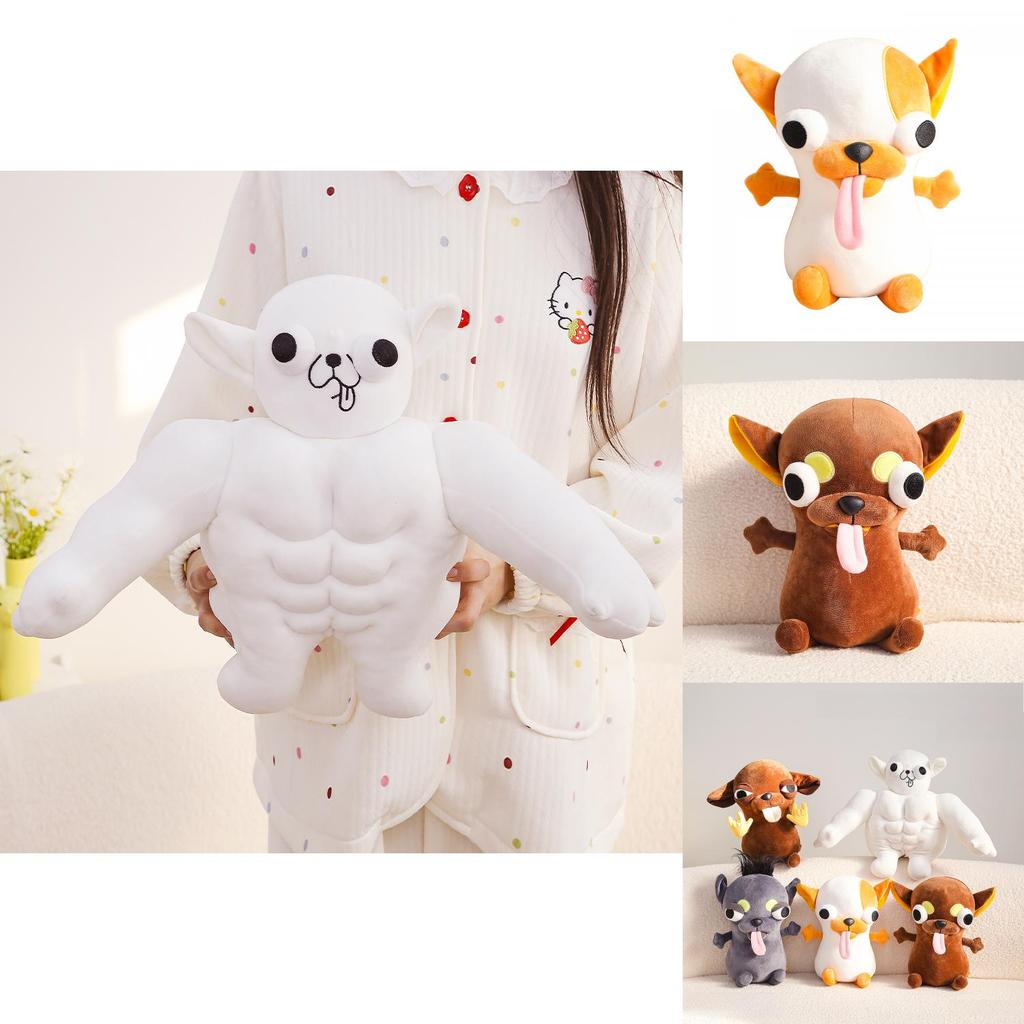 Plüsch-Chihuahua-Spielzeug mit superweichem Kurzplüsch für Kindergeschenk und Sammlung