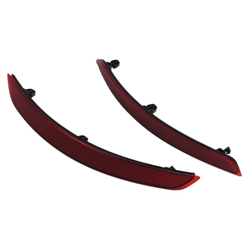 Rücklicht Stoßfänger Reflektor Warnlicht Streifen Abdeckung Leiste Außen-Auto Autoteil Passend für A3 Limousine&Cabriolet 8V 2013-2016