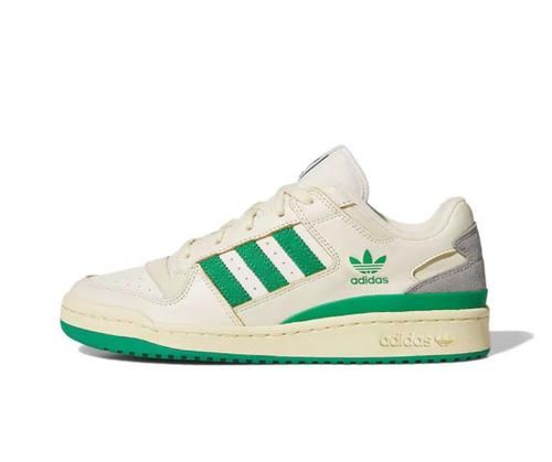 

Adidas Originals FORUM LOW White/Green JI3272 Unisex Size EU 37 белый