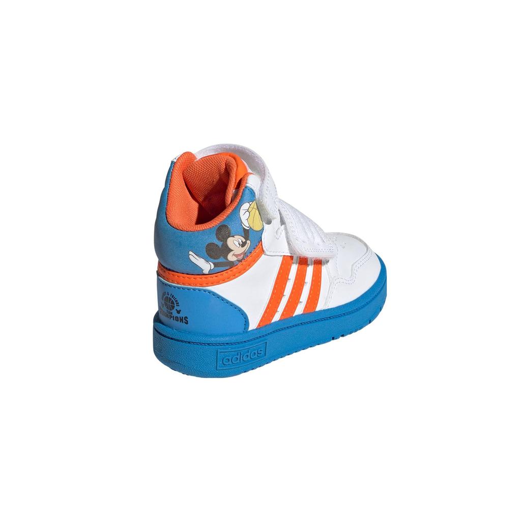 Disney X Adidas Hoops 3.0 Mid I Mickey Mouse Baby Sneakers White Cloud-White Impact-Orange GY6633