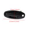 4pcs Outside Exterior Door Handle for Hyundai Santa Fe 2001 2002 2003 2004 2005 2006 8265026000 8266026000