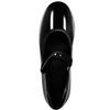 Patent Leather Velcro Tap Shoes for Beginners and Black 30 [s.lemon] Kids,