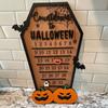 Kürbis Geist Schreibtischdekoration Exquisite Feiertagsdeko Halloween-Thema Adventskalender Innen