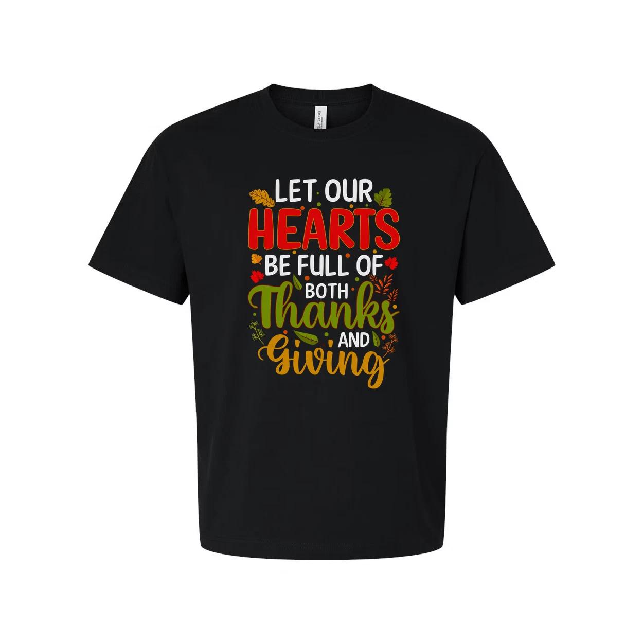 

Unisex Thanksgiving T-Shirt for Men and Women with Festive Holiday Design, Perfe S