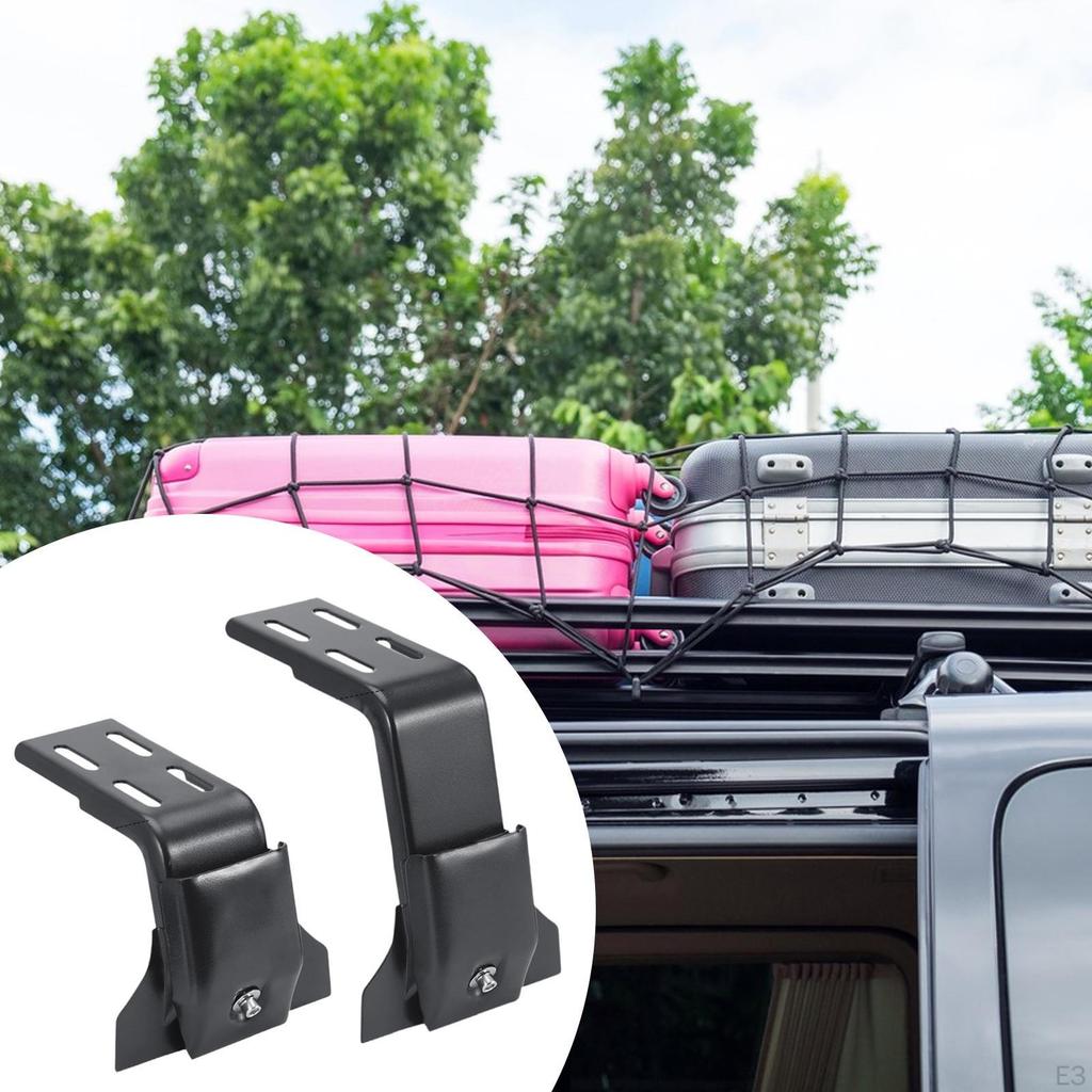 Adjustable Height Roof Rack Mount Brackets And Gutter Adapters, Premium Practical