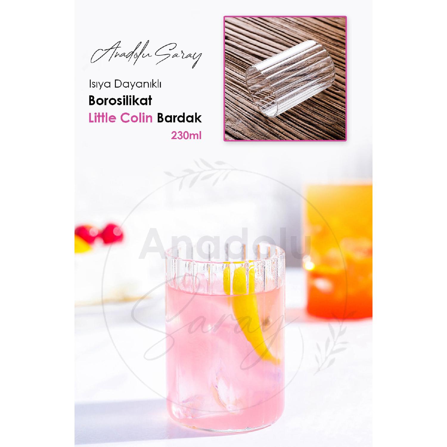 

Heat Resistant Borosilicate Little Colin Glass | Coffee And Presentation Cocktail Glass - 1 Piece