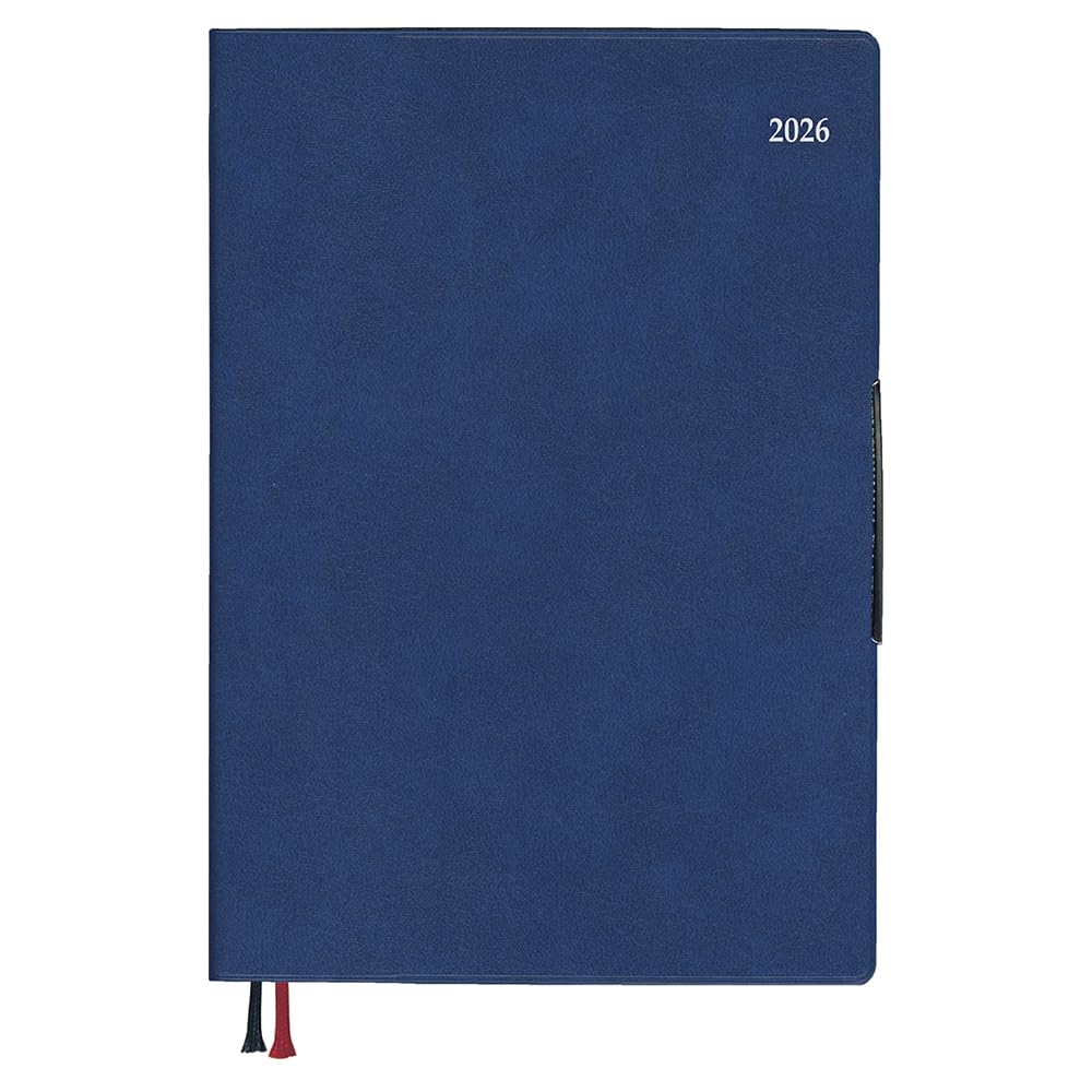 Daigo 2026 Appointment Starting March 2026 Planner, Weekly, A5, Blue, E8842, синий