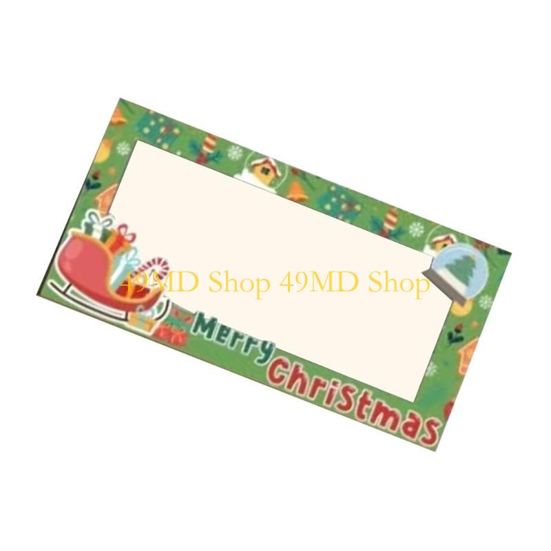 49MD Christmas Money Holder Stylish Cash Wallet Gift Festive Money Clip