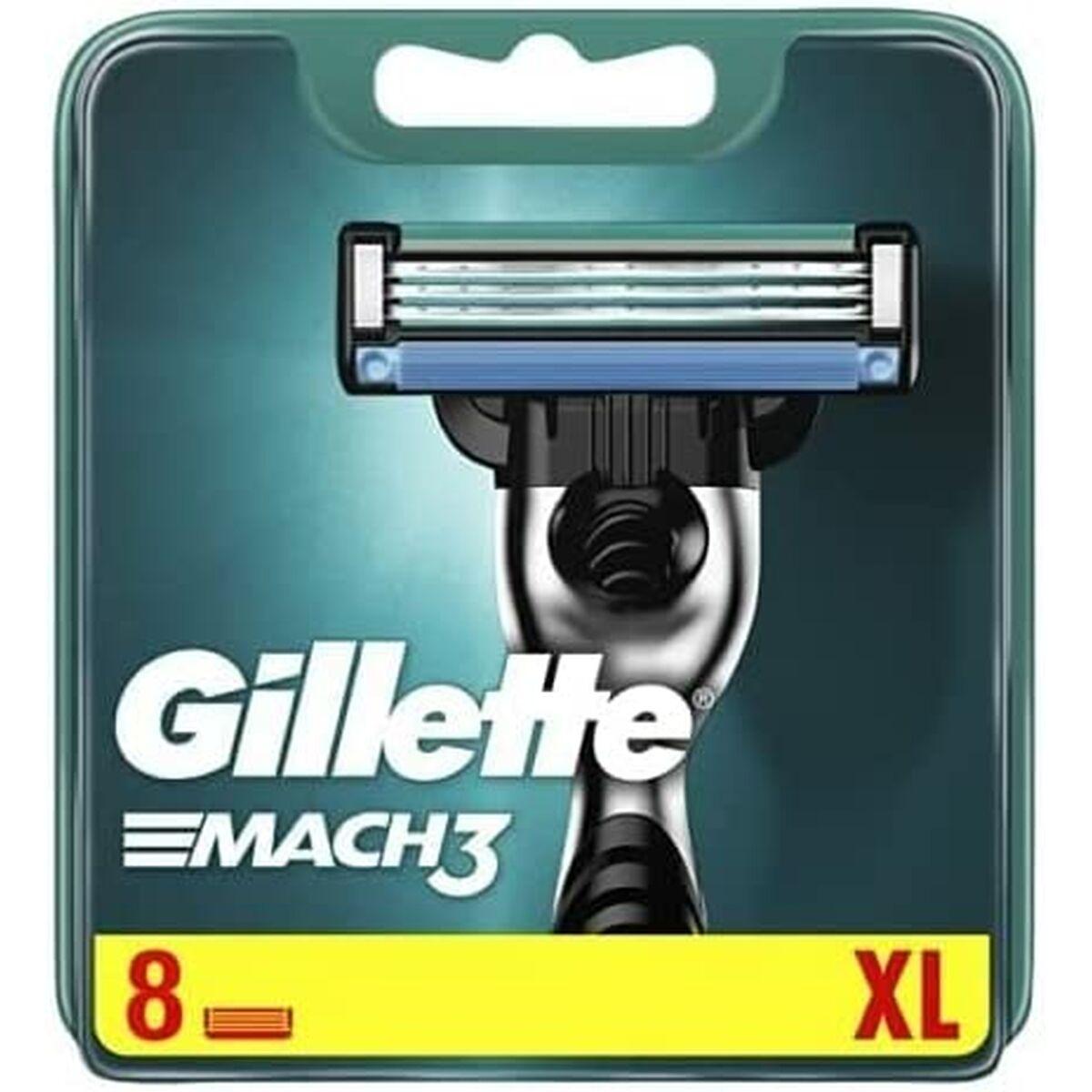 

Запасные лезвия для бритвы Gillette Mach 8 шт.