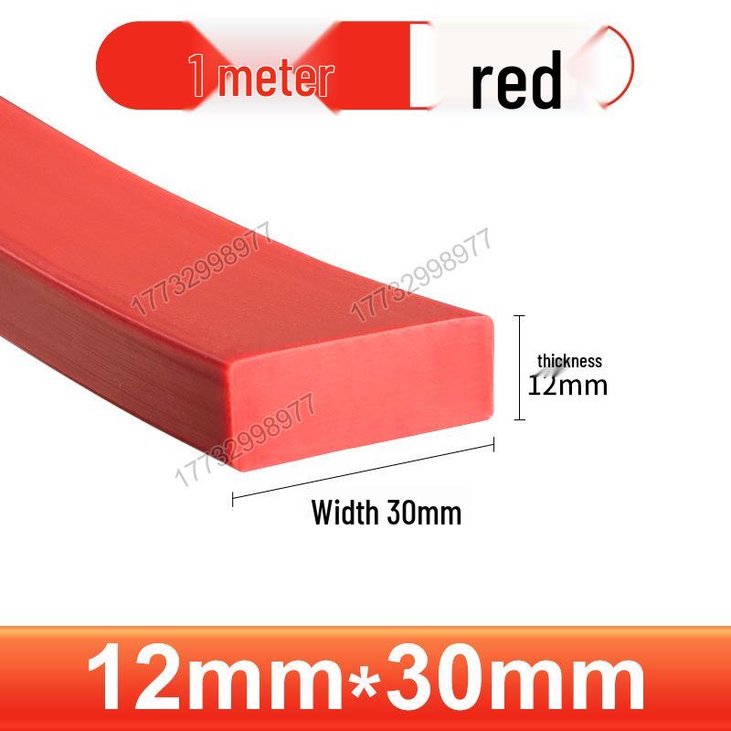 High-Temperature Resistant Transparent Silicone Rubber Sealing Strip