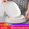 BoZhen JiangChu Disposable Rice Husk Plates Set