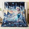 Cartoon Frozen soft Blankets blankets fluffy flannel thin Blanket Picnic Sofa Family Bedroom Children's Room custom blanket