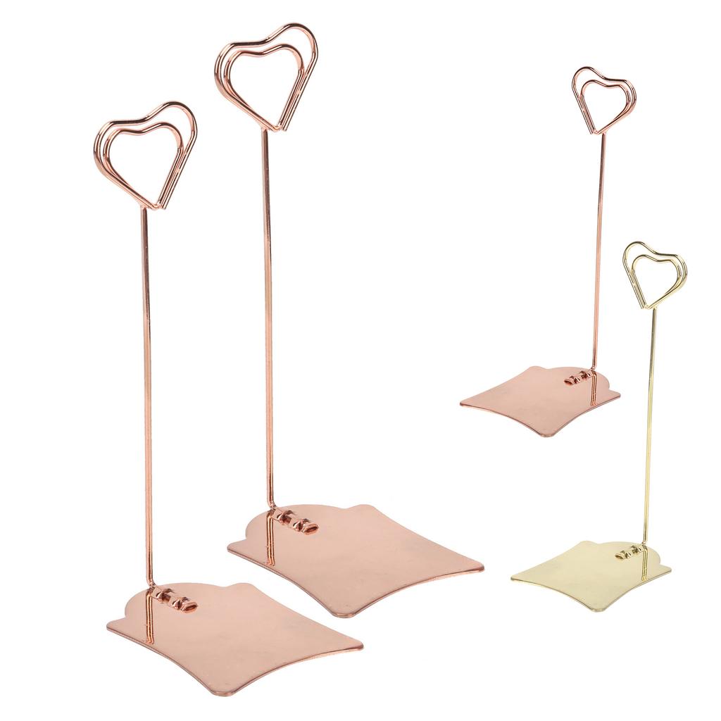 2Pcs Tisch Anzahl Halter Mehrzweck Name Karte Clips für Hochzeit Party Büro