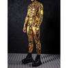 Unisex Cyber Punk 3D Digital Printing Halloween Party Role Play Outfit Women Men Cosplay Costume Carnival Jumpsuit