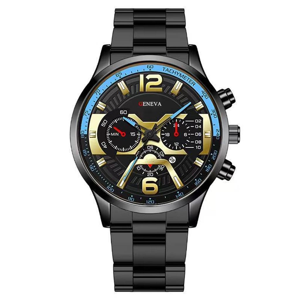 Men's  Luminous Running Alarm Clock Watch