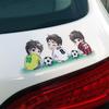 Cartoon Character Car Decals Football Decal Water-Repellent Vinyl Decals For Automobile Hood Bumper Trunk Lid Decor Car Accessories