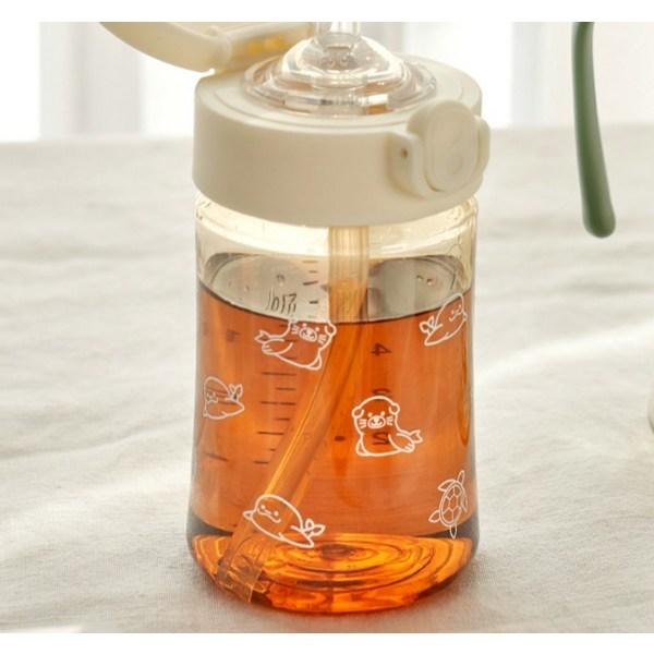 Beberac Aiwa Replacement Straw Top 2p + Replacement Straw 2p + PP Brush Set for 270ml, 1 Set