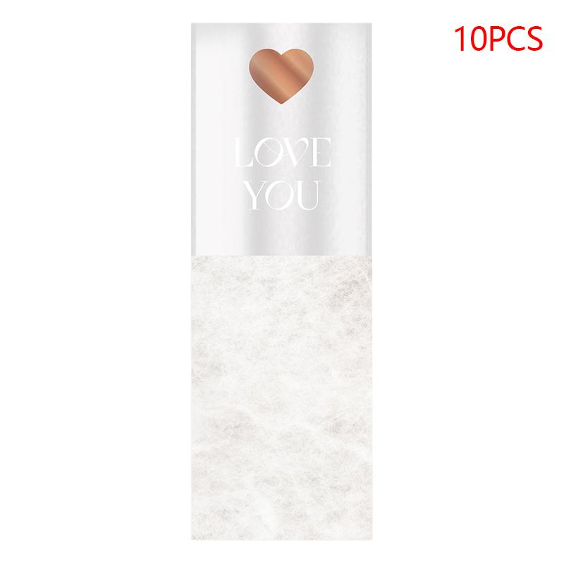 10Pcs Single Rose Sleeves Flower Wrapping Bag Bouquet Packaging Bags Clear Cellophane Floral Wrappers For Valentine'S Day