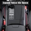 Car Stowing Tidying Interior Accessories Car Seat Crevice Storage Box Universal PU Leather Center Console Armrest Hidden Box