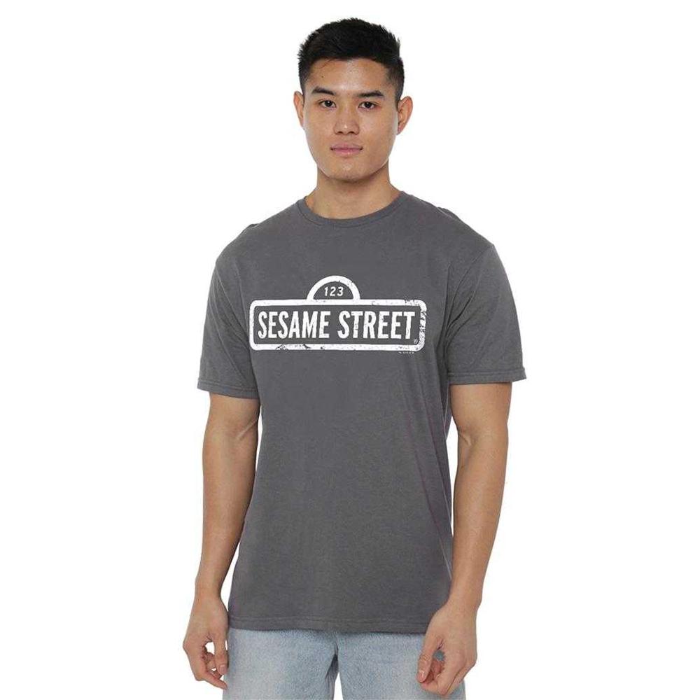 Sesame Street Unisex Adult Logo T-Shirt