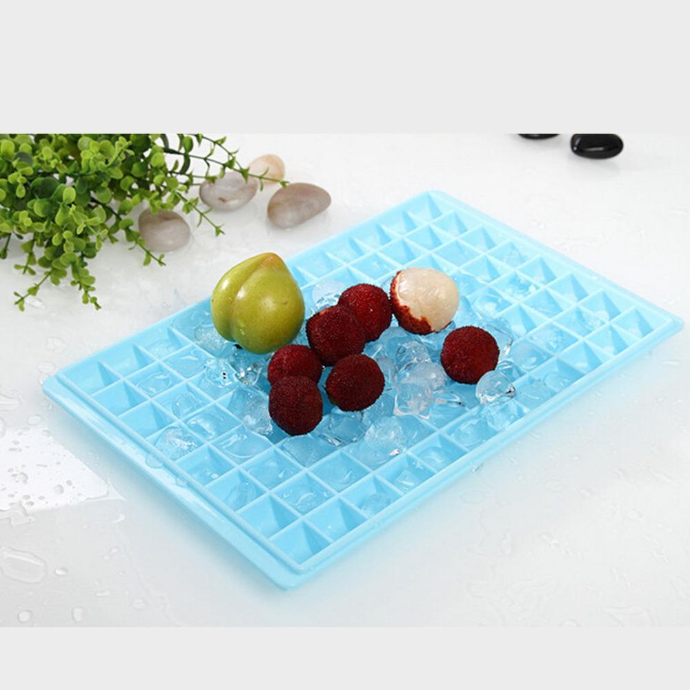 Easy Release Mini Ice Cube Maker Large Capacity Freezer Ice Cube Tray Small Ice Cube Mold Freezer