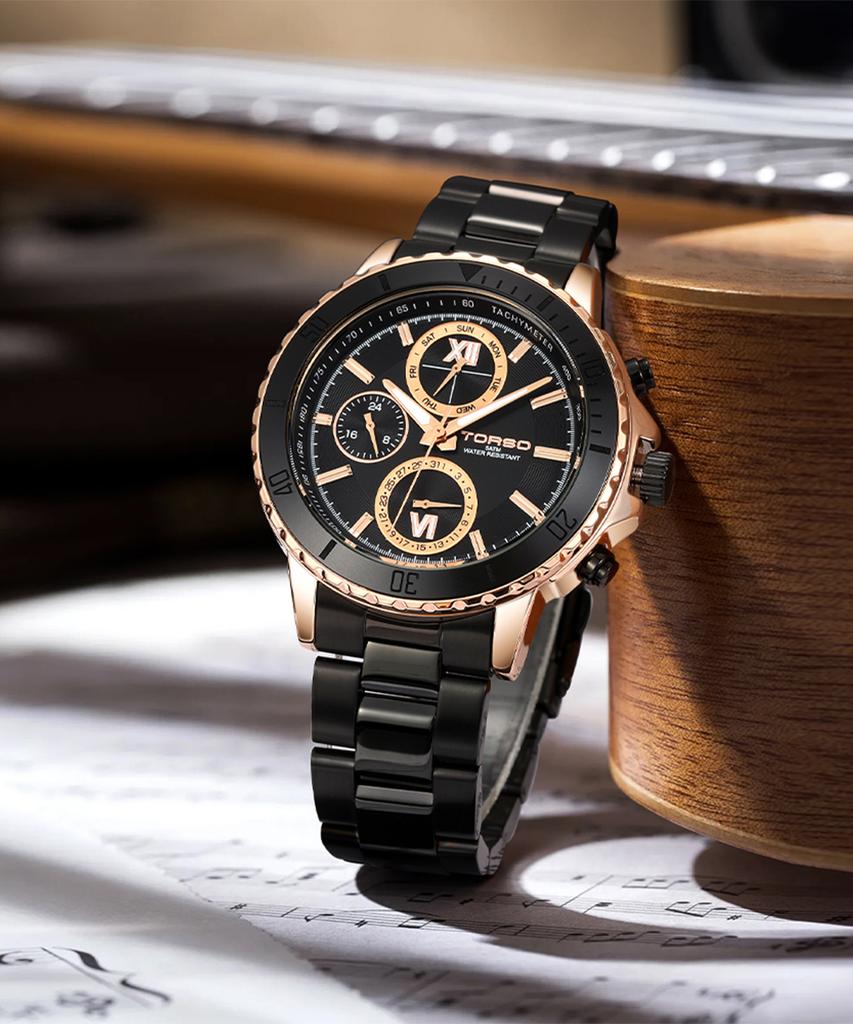 Toleuso T504M-Bbb Argos Multi Metal Watch