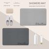 Diatomaceous Earth Foot Mat, Bathroom Carpet, Bathroom Floor Mat, Hard Mat, Non-Slip Mat for Toilet Entrance, Diatom Mud Absorbent Mat
