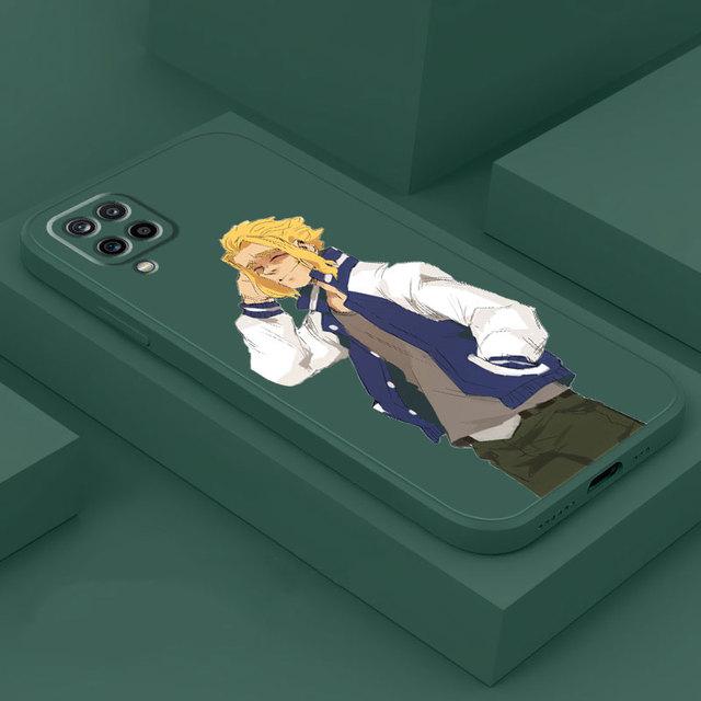 

Милый чехол My Hero Academy Izuku Deku для Samsung Galaxy A01 A11 A02 A31 A21s A70 A51 A71 A03s A50, мягкий квадратный жидкий чехол из ТПУ Samsung A51 4G(M40s)