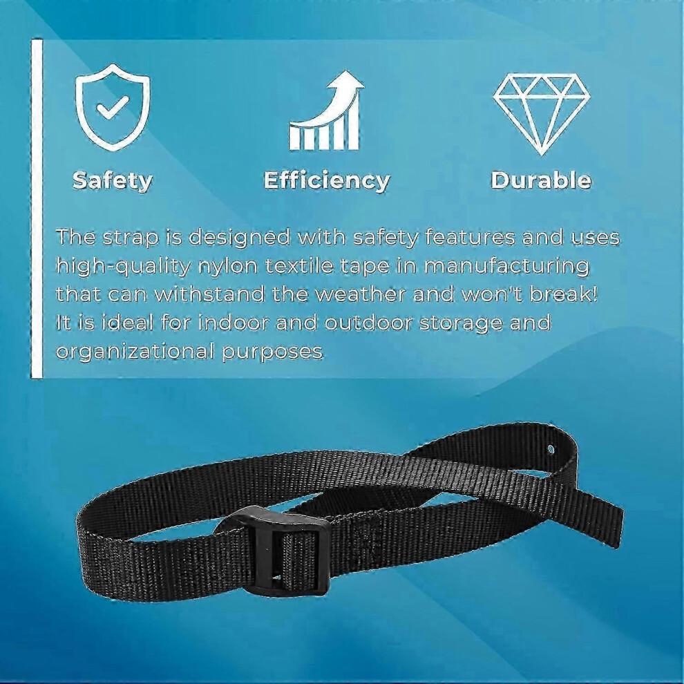 Rowing Machine Foot Straps for Concept 2 Rower Models D and E - Replacement Fitness Straps for Sunny Health Machines - Pack of 2