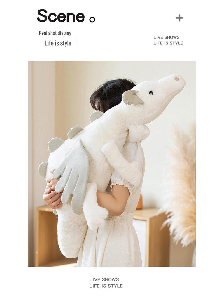 Large Cute Sky Dragon Plush Toy - Flying Dragon Pillow Gift