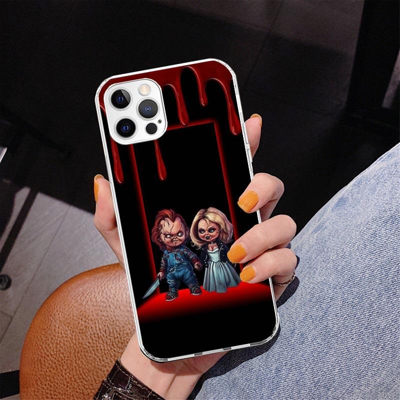 Chucky Child's Play Phone Case For iPhone 17 Air 16 Pro Max 16E 15 + 14 Plus 11 12 13 Mini 7 8 SE Gift Print Cover Fundas 17 Air