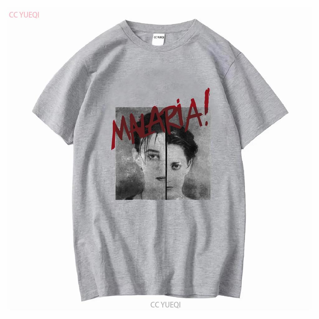 Malaria T Shirt Sz XL NDW Post Punk Goth X Mal Deutschland Nina Hagen Ideal DAF long or short sleeves vintage Washed fashion