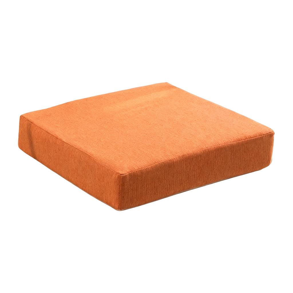 Linen Seat Cushion High Density Foam Padding Square 40x40x5cm Suitable for Solid Wood Sofa Chair Seat Replacement Cushion