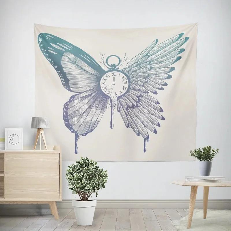 

Modern room decoration household items wall hanging aesthetic bedroom wall art large fabric tapestry Nordic Morandi abstract 74x94cm(29x37in)