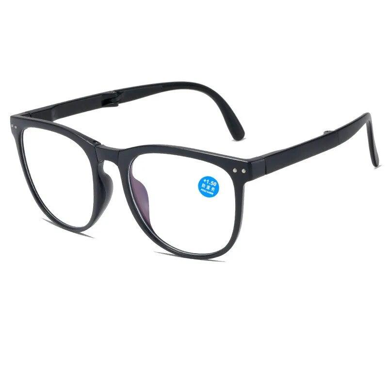 Anti Blue Light Folding Reading Glasses Men Women Portable Presbyopia Eyeglasses Elder Eye Protection Eyewear+1.0 To +4.0