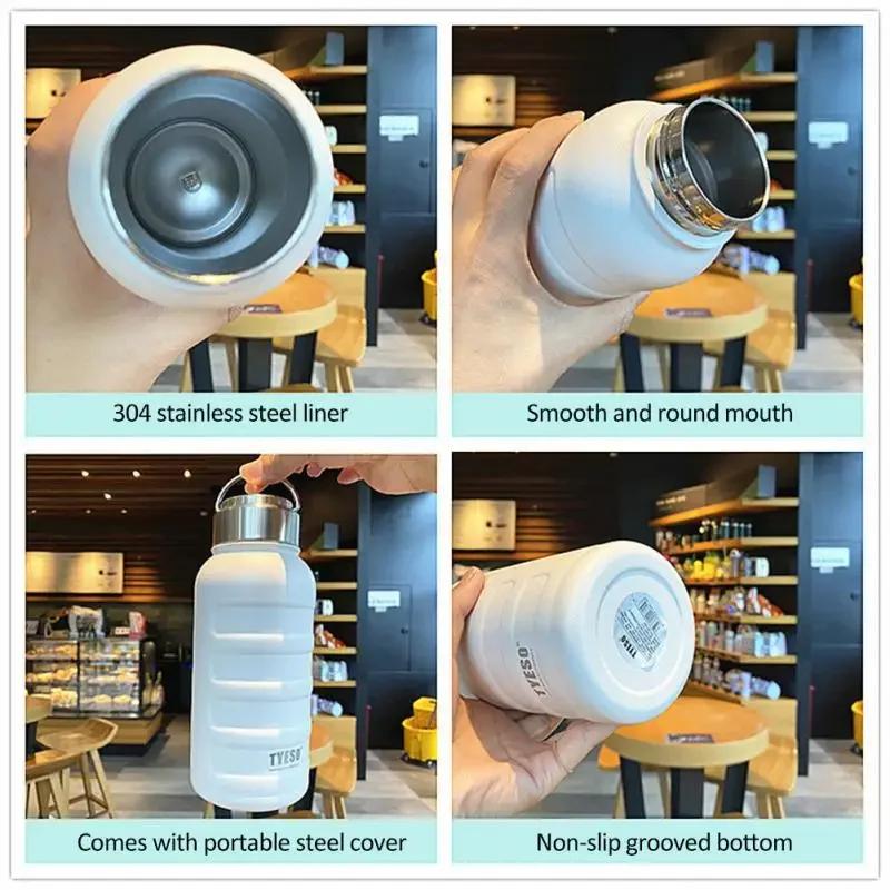 Termoska na vodu Tyeso 1000ml 750ml 360ml Dvojitá nerezová vakuová baňka Hrnek přenosný venkovní fitness sportovní kelímek na nápoje
