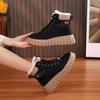 New 2025 Winter Snow Boots for Women Casual High-top Shoes Warm Lace-up Platform Womens Sneakers Ankle Boots Apatillas  3299