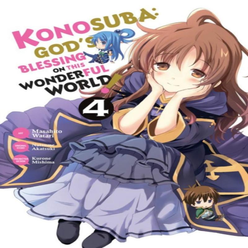 Konosuba Gods Blessing on This Wonderful World Vol. 4 Manga by... 9780316559546