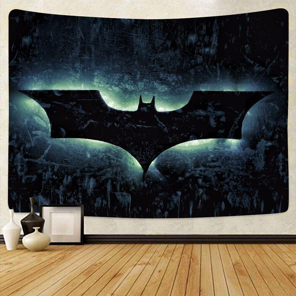 Batman living room tapestry 3D art 75x100