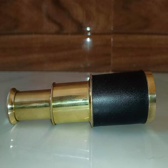 Brass 15.24 cm Telescope with Beautiful Rose Wood Box Reflecting Telescope Handed  for Navigation Pocket Nautical Telescope